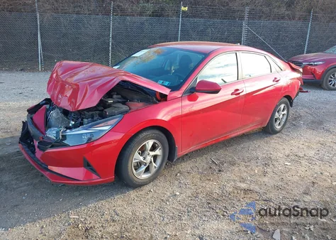 2022 Hyundai Elantra Se z USA, uszkodzony, nr VIN 5NPLL4AG6NH082432